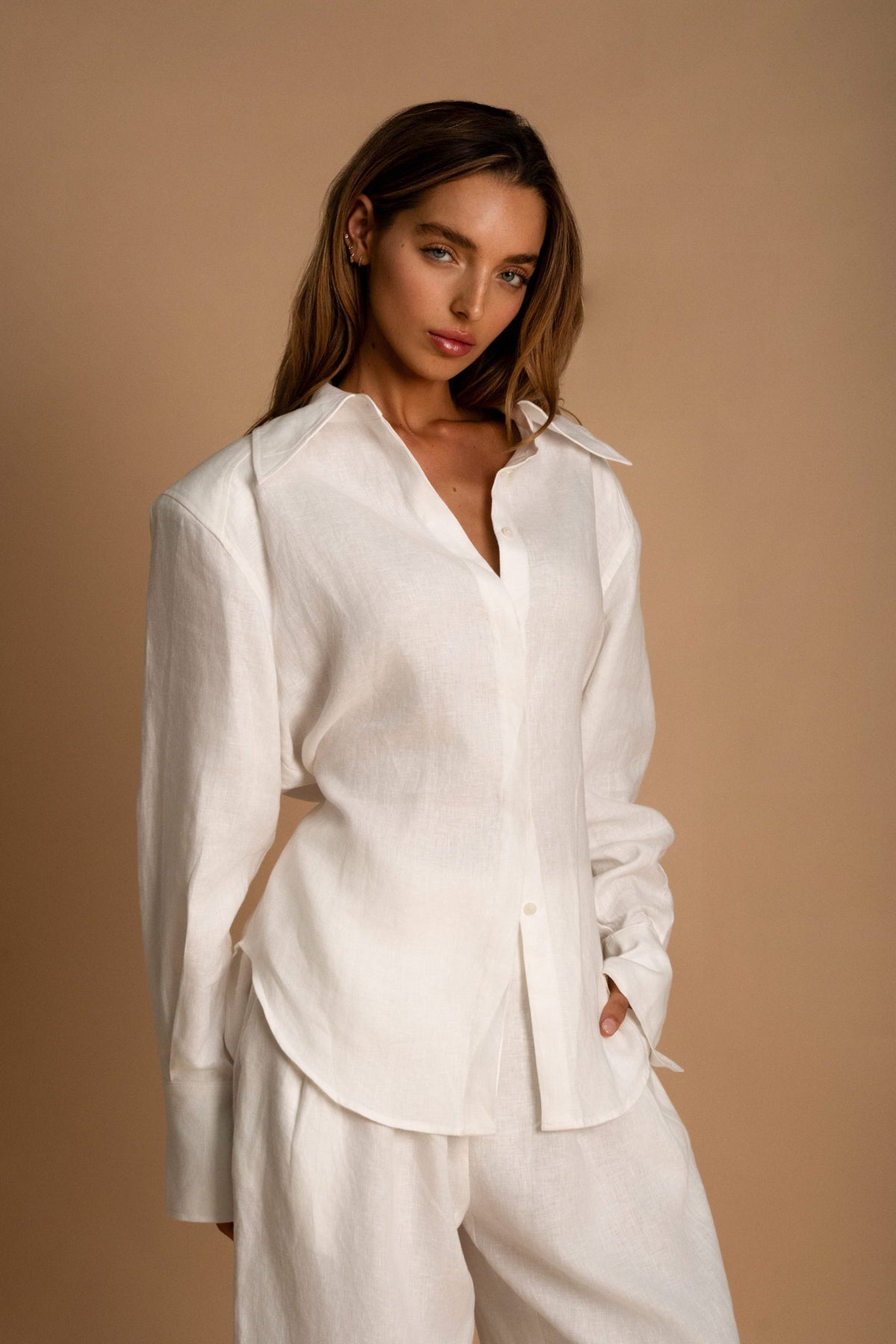 Atelier Linen Set White