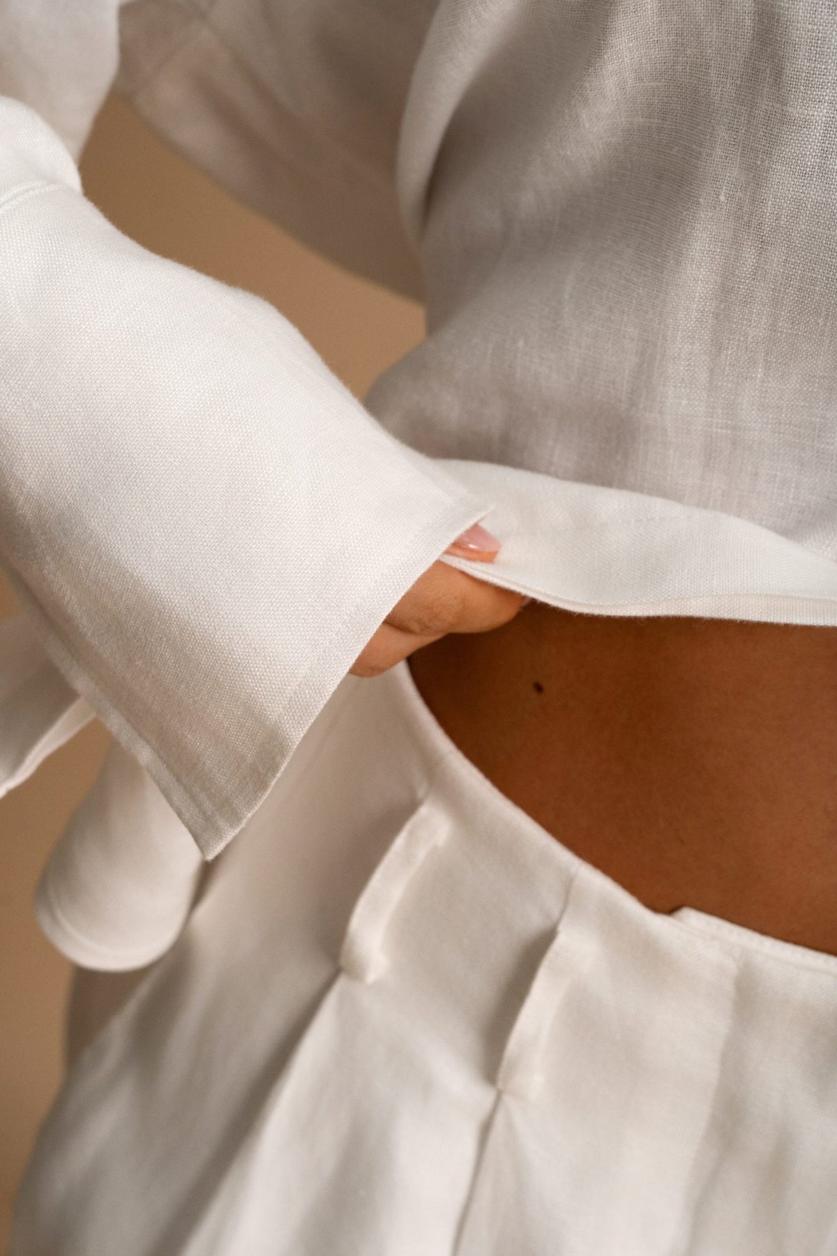 Atelier Linen Set White