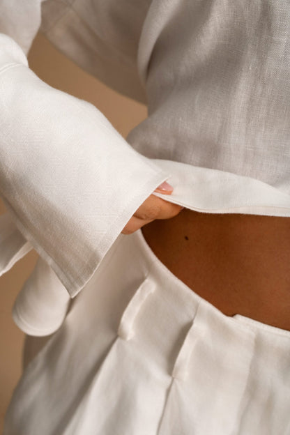 Atelier Linen Set White