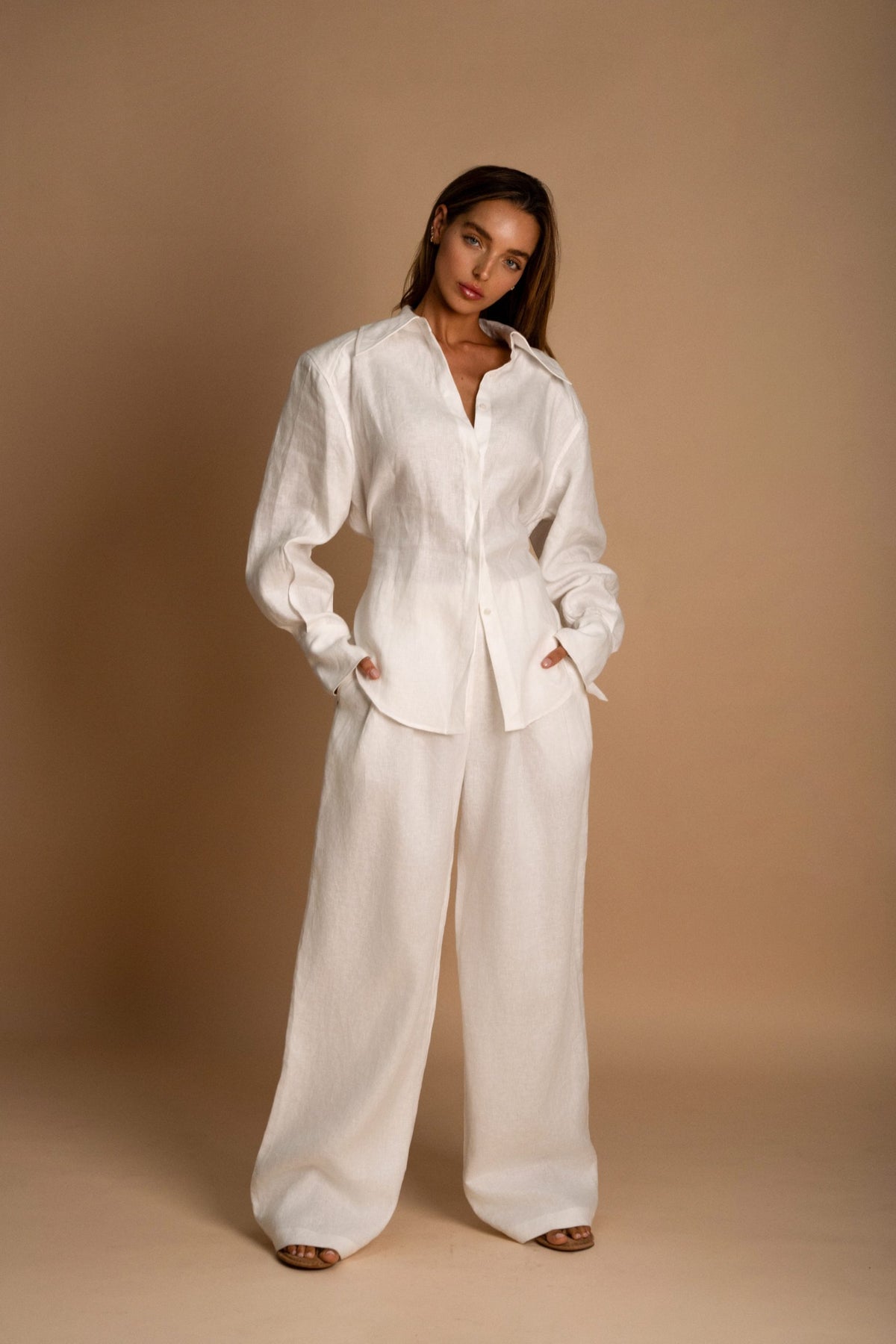 Atelier Linen Set White