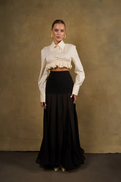 Ruffle Blouse
